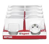 Lot 2 va et vient + 8 prises LEGRAND Neptune New