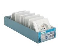 LOT 2 VV + 4 PRISES BLANC Siemens DELTA LINE