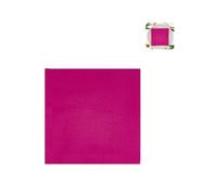 Lot 20 serviette papier jetables 16 5x16 5 cm imprimées colorées pour anniversaire fête fiançailles mariage cocktail (Rose rose)