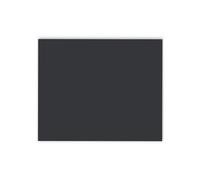 Lot 2x Adhésif décoratif pour meuble Brillant - 200 x 45 cm - Gris