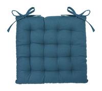 Lot 2x Galette de chaise - Bleu Canard