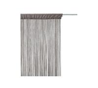 - Lot 2x Rideau fils - 90 x 200 cm - Gris