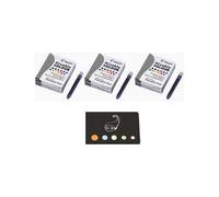 Lot 3 Boites De 12 Cartouches De Recharge Couleurs Pour Parallel Pen + 1 Index Adhésif Blumie (Recharges Couleurs)