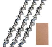 Lot 3 chaînes tronçonneuse 35cm 50 maillons compatible Stihl MS170 MS180