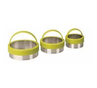 Lot 3 Coupe-Pates Lisses 5+6+7 Cm
