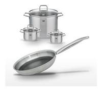 Lot 3 Faitouts Elo Relief Solution 14/16/26cm et Poêle 28cm
