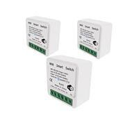 SomLife Interrupteurs Intelligents WiFi 16A MiniSmart Switch Wi-Fi connecté, Application Tuya/SmartLife, Alexa, Google Home