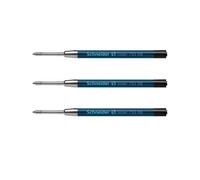 Schneider Pen – Recharge pour stylos Slider 755 – Mine XB, écriture permanente – Noir, pack de 3