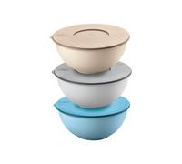LOT 3 RECIPIENTS AVEC COUVERCLE 'EVERYWHERE' "FOOD STORAGE"