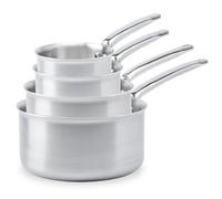 Lot 4 casseroles inox Alchimy 14, 16, 20 et 24 cm De Buyer