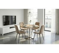 Lot 4 chaises cowboy Cleo : Anthracite