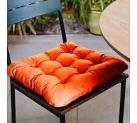 Lot 4 galettes capitonnées pour chaise
