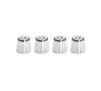 Lot 4 moules à canelés en inox Ø 3,5 cm De Buyer