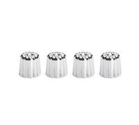 Lot 4 moules à canelés en inox Ø 4,5 cm De Buyer