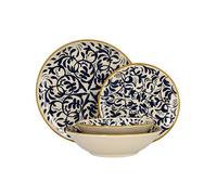 Lot 48 assiettes heracleÉe en grÈs bleu