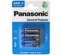 Lot 48 Piles Panasonic AAA R03 Longue durée- 1,5 V - EXP: 2027
