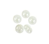 PW International Lot de 5 Boules Transparentes Plastique 6 cm