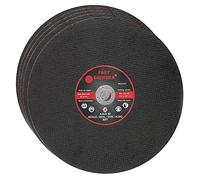 LOT 5 DISQUES PLATS A TRONCONNER (COUPER) METAUX 350 x 3 x 25