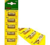 Lot 5 Pile Alcaline 23A (exp: 12/2027) MN21 A23 V23GA LRV08 L1028 LR23A E23 V23A 12V