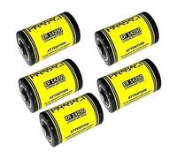 LOT 5 Piles ACCU Batterie Li-socl2 3.6V 1/2AA ER14250 1200mAh LS14250 1/2AA | Remplacement Compatible avec Eve SAFT SYSTÈME Alarme Compteur Eau GAZ ÉLECTRICITÉ Collier Chien DÉTECTEUR CAPTEUR ETC...