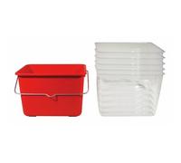 Lot 5 recharges liners souple pour seau peinture THÉARD