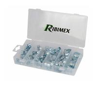 Lot 56 colliers à durites en coffret dimensions mixtes