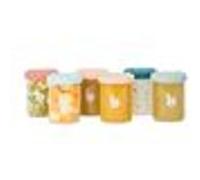 Lot 6 Pots de conservation en Verre Borosilicate ISY BOWLS - Gradués 250ml Transparent G