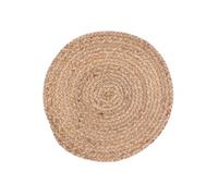 - Lot 6x Set de table tressé Bord de mer - Diam. 38 cm - Beige - Bord de mer