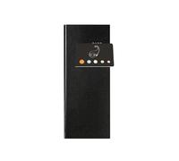 Lot Agenda de Banque Journalier Civil JUPITER B1 Lima Noir 2027 13 x 33 cm + Index Adhésif Blumie