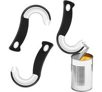 Lot Azomor comprenant 2 ouvre-boîtes pratiques en forme de J pour ouvrir facilement les boîtes de conserve