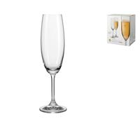 Lot Bohemia De 6 Coupes Verre Modèle Lara Flut Avec Capacité De 22 CL