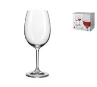 Lot Bohemia De 6 Coupes Verre Modèle Lara Flut Avec Capacité De 35 CL