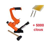 Lot cloueur parquet pneumatique 618B + 5000 clous a parquet