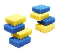Lot Complet 8 Éponges Filtrantes pour Filtre Biologique CBF-350B CBF-550-4 Mousse Filtration Matériaux Filtrants Bassin Piscine