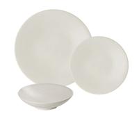 Lot d'assiettes vésuvio blanc 18 pièces