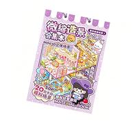 Lot d'autocollants de dioramen saisonnier avec 6 thèmes météorologiques et 18 motifs prêts à l'emploi pour scrapbooking, accessoires de bricolage faits à la main