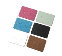 Lot de 1 000 cartes de boucles d'oreilles en carton de 2,5 x 3,5 cm pour présentoir à bijoux, emballage (couleur 3)