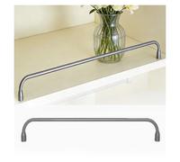Lot De 1, 2, 3 Ou 4 Supports De Rail De Galerie, Rail De Galerie en Tube Rond en Aluminium, Clôture À Tige Ronde Argentée, Protection Anti-basculement Décorative(1 Pack,30inch/76cm)
