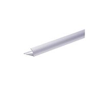 Lot de 1 CEZ Quart de rond 8 mm carrelage profilé aluminium Argent