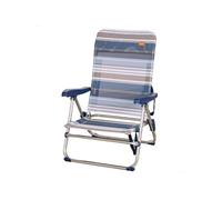 Lot de 1 chaise color baby interieur pliable en aluminium H. 61 cm bleu