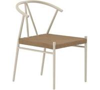 Alfons chaise de jardin beige.