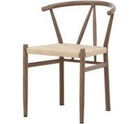 Chaise en Rotin Alfons 72cm Marron