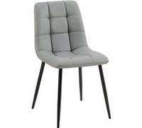 Lot de 1 chaise GENERIQUE interieur non pliable H. 84 cm en metal gris