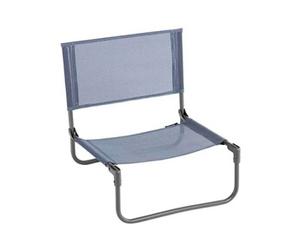 Lot de 1 chaise lafuma mobilier interieur pliable en acier H. 44 cm bleu