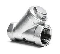 Lot de 1 crépine en acier inoxydable 304 en Y, vanne à filtre à mailles femelle 3/4 pouce BSP pour conduite d'eau et filtration de fluides industriels, CF8 WOG