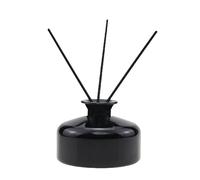 Lot de 1 flacons de diffuseur en verre de 200 ml pour diffuseur de parfum Pour bricolage remplacement de b⴯nnets d'huiles essentielles artisanat decoration,1 Unite (Lot de 1),noir-Noir