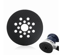 Lot de 1 patins de ponçage de rechange pour ponceuse Bosch GEX 125-1 AE PEX 220 PEX 220 A AE Skil 7402/7490 - Patin de ponçage auto-agrippant pour ponceuses orbitales 125 mm
