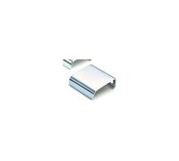 Lot de 1 poignée de meuble pd Empoli, 38 x 33 mm Raccord union V. D. arrière BA = 25 Edelst. Aspect 9995542