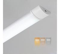 Lot de 1 Réglette LED 90 cm, 3CCT Réglable 3000K/4000K/6500K Neon LED