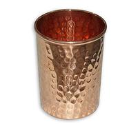 Lot de 1 verres ayurvédiques en cuivre pur, capacité 350 ml